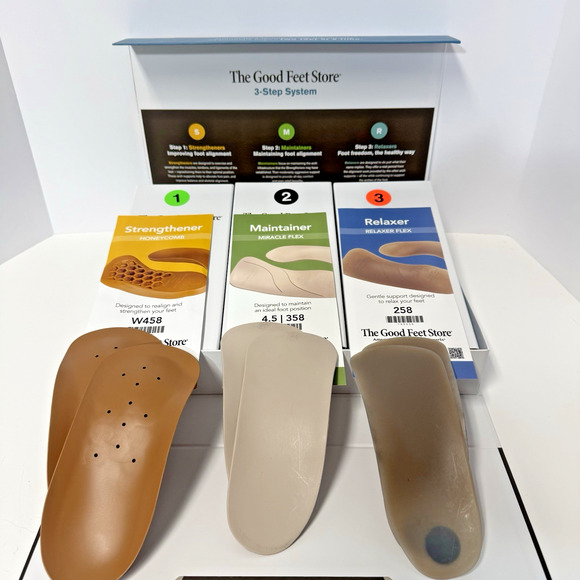 The Good Feet Store 3-Step System W458 Honeycomb, 4.5/358, 258 - Picture 1 of 11